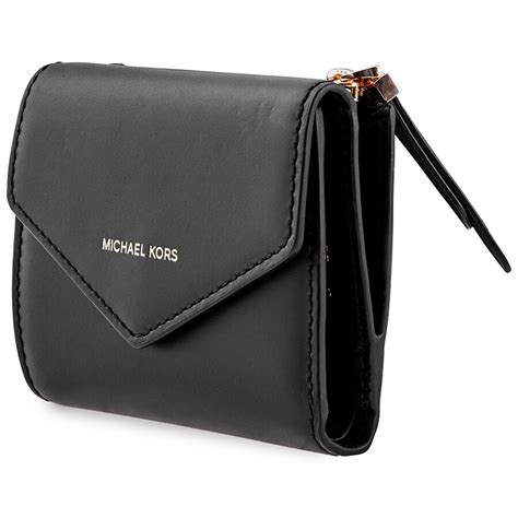 michael kors small black wallet.